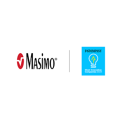 Masimo logo and Fast Company logo